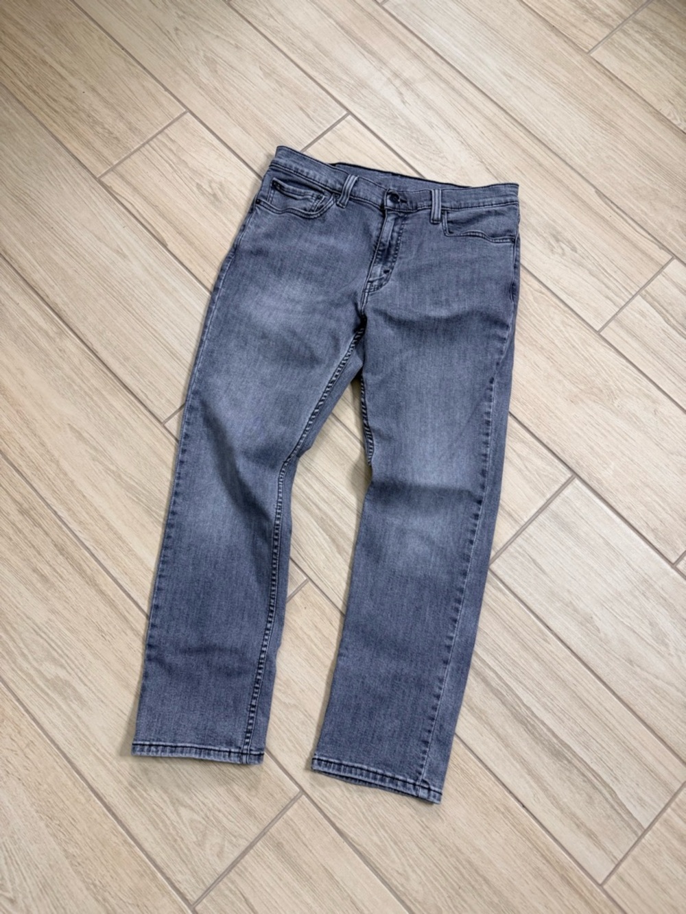 Levi’s 511 Slim Fit Black Grey Wash Jeans – 34x30 | Stretch Slim Straight Denim